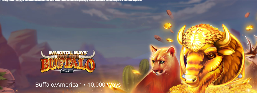 Türkiye’nin en iyi casino sitelerinde Buffalo temalı slotlarla büyük bonuslar sizi bekliyor! Hemen katılın! Thumbnail